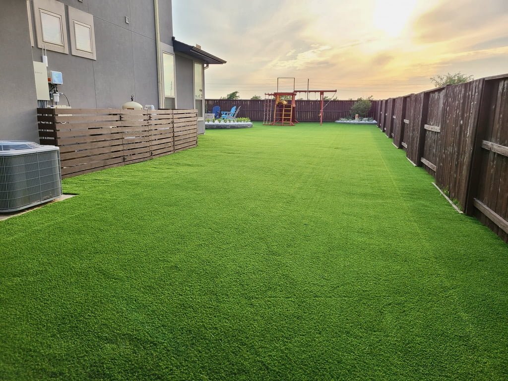 Backyard Turf Installation